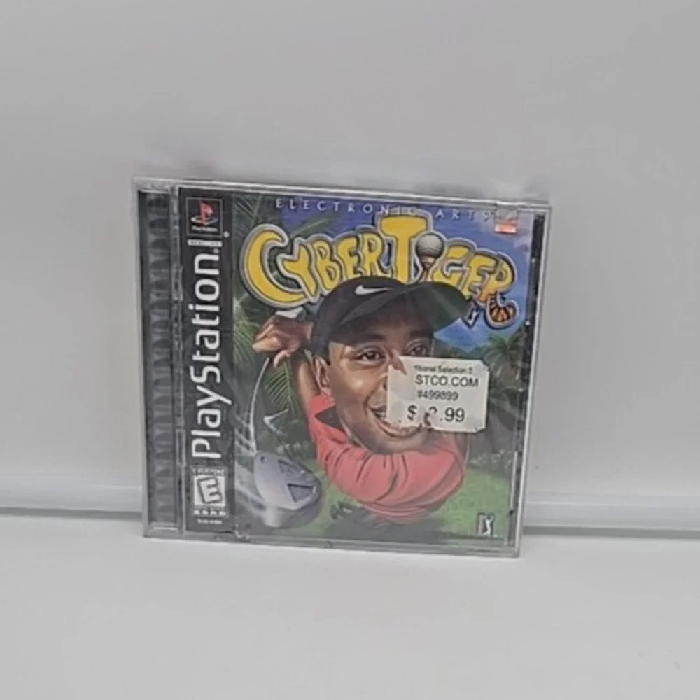 SEALED CyberTiger (Sony PlayStation 1, 1999) Nintendo‎
